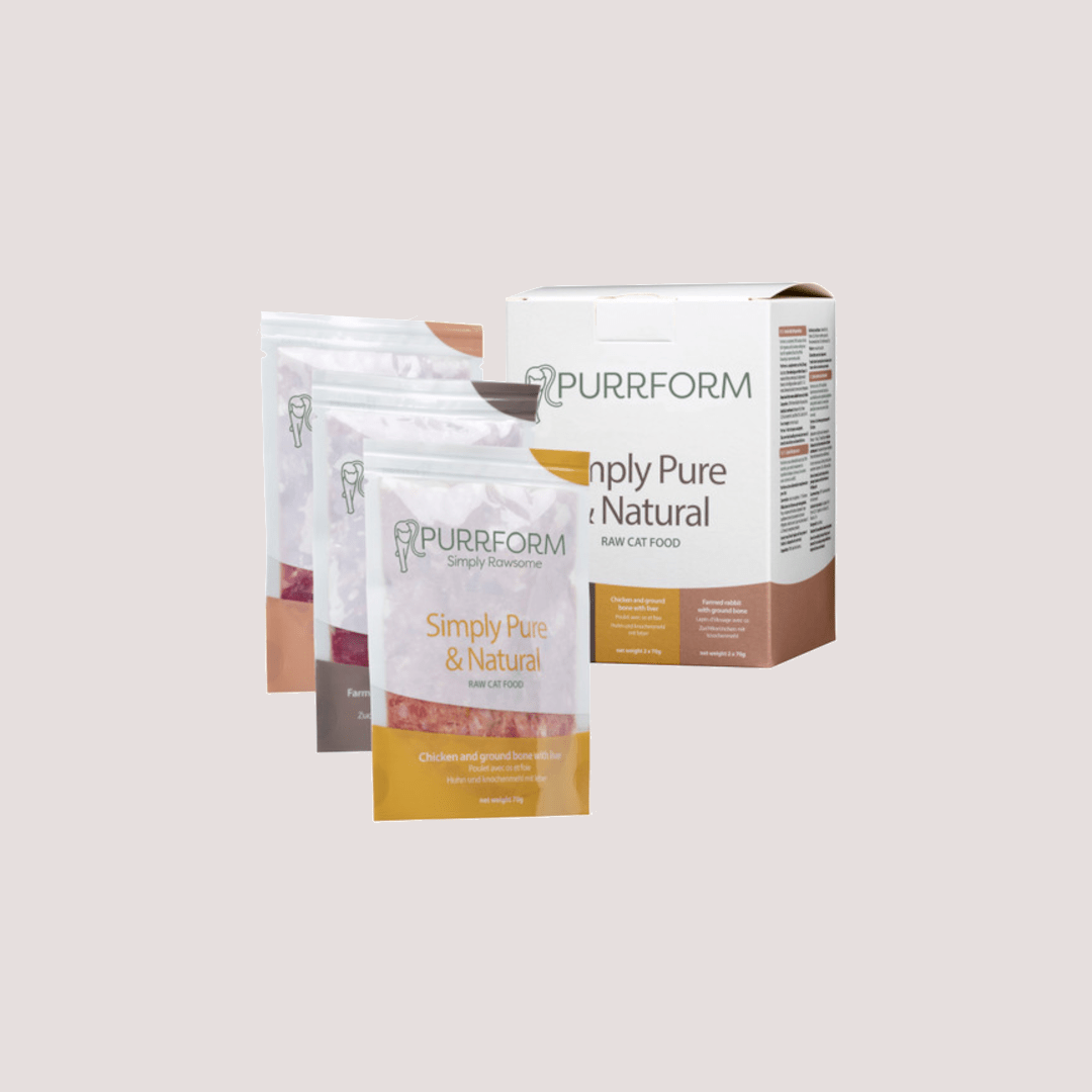 Purrform Raw Cat Food Mixed Box 2 – 6 x 70g