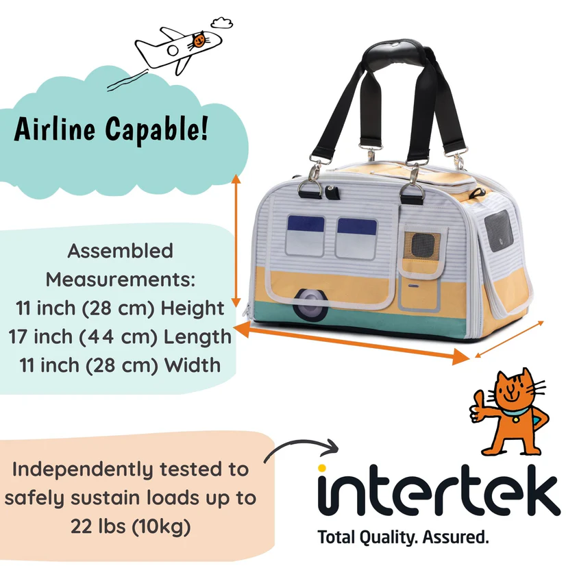Kittyrama Sunny Rambler Pet Carrier & Hideout - Bild 5