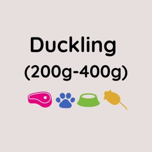 Raw Whole Duckling 200 – 400g