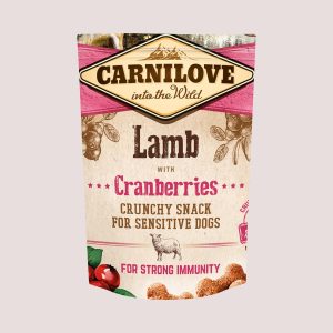 Carnilove Lamb with Cranberries Dog Treat 200g