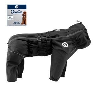 Doodles Coat Black – Extra Large