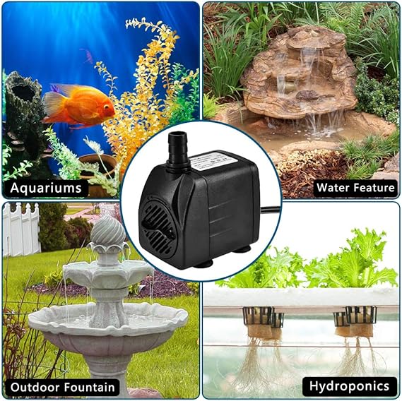 DOMICA Submersible Pump Fountain Pump 105W,80W,45W - Bild 5