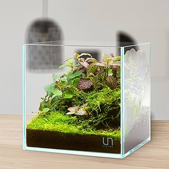 UNS 20C - 2.1 Gallon Ultra Clear Rimless Aquarium - Bild 4