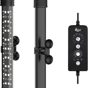 AQQA Submersible LED Light with Multiple Colors, IP 68 Waterproof For Aquarium