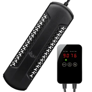 1000W Large Fish Tank Submersible Heater,  Adjustable Temp Range 59-94℉ For 135-258 Gal Tank