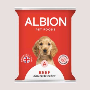 Albion Complete Beef Puppy Food 454g