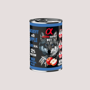 Alpha Spirit Anchovy With Apple Wet Dog Food 400g