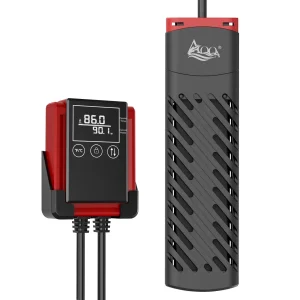 100W Aquarium Heater for 8-20 Gal Tanks with External Controller