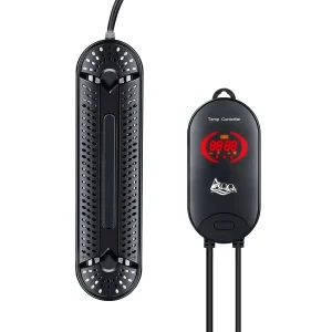 Submersible Aquarium Heater (500W/800W) with Double Tubes & External LCD Controller