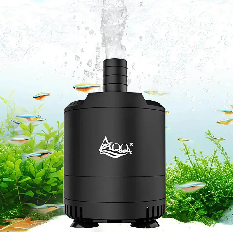 Aquarium Submersible Water Pump, 6W 160GPH, with 2 Nozzles - Bild 3