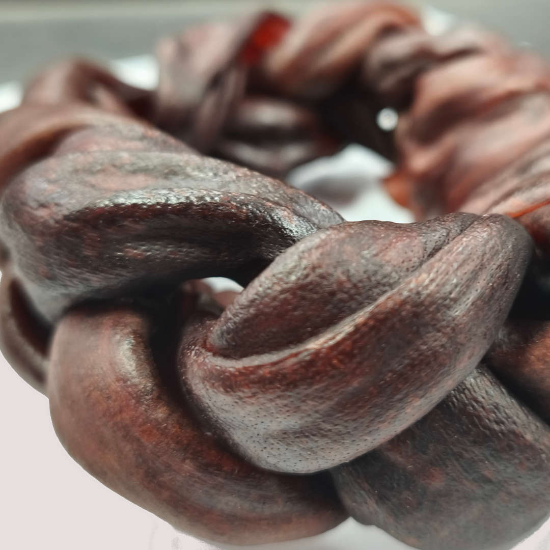 Camel Braided Skin Ring - Bild 4