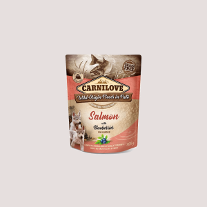 Carnilove Pouch of Salmon with Blueberries 300g – Puppy