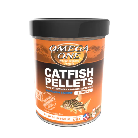 Omega One Catfish Sinking Pellet w/Shrimp Fish Food - Bild 2