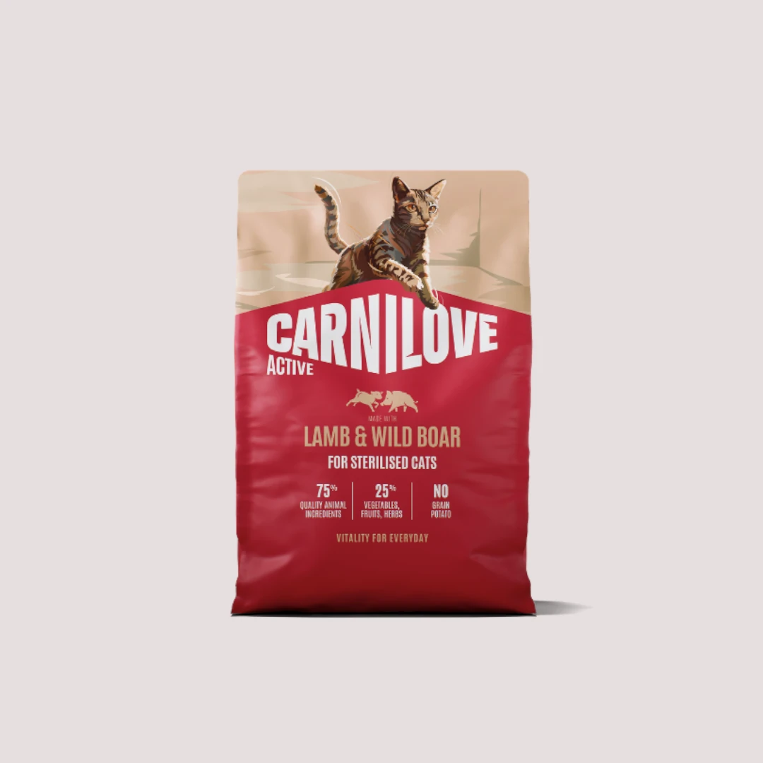 Carnilove Active Lamb & Wild Boar Cat Dry Food – 400g | 2kg