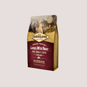 Carnilove Lamb & Wild Boar Dry Cat Food