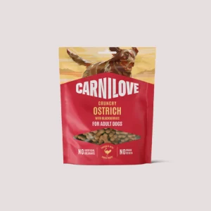 Carnilove Crunchy Ostrich with Blackberries Dog Treats 200g