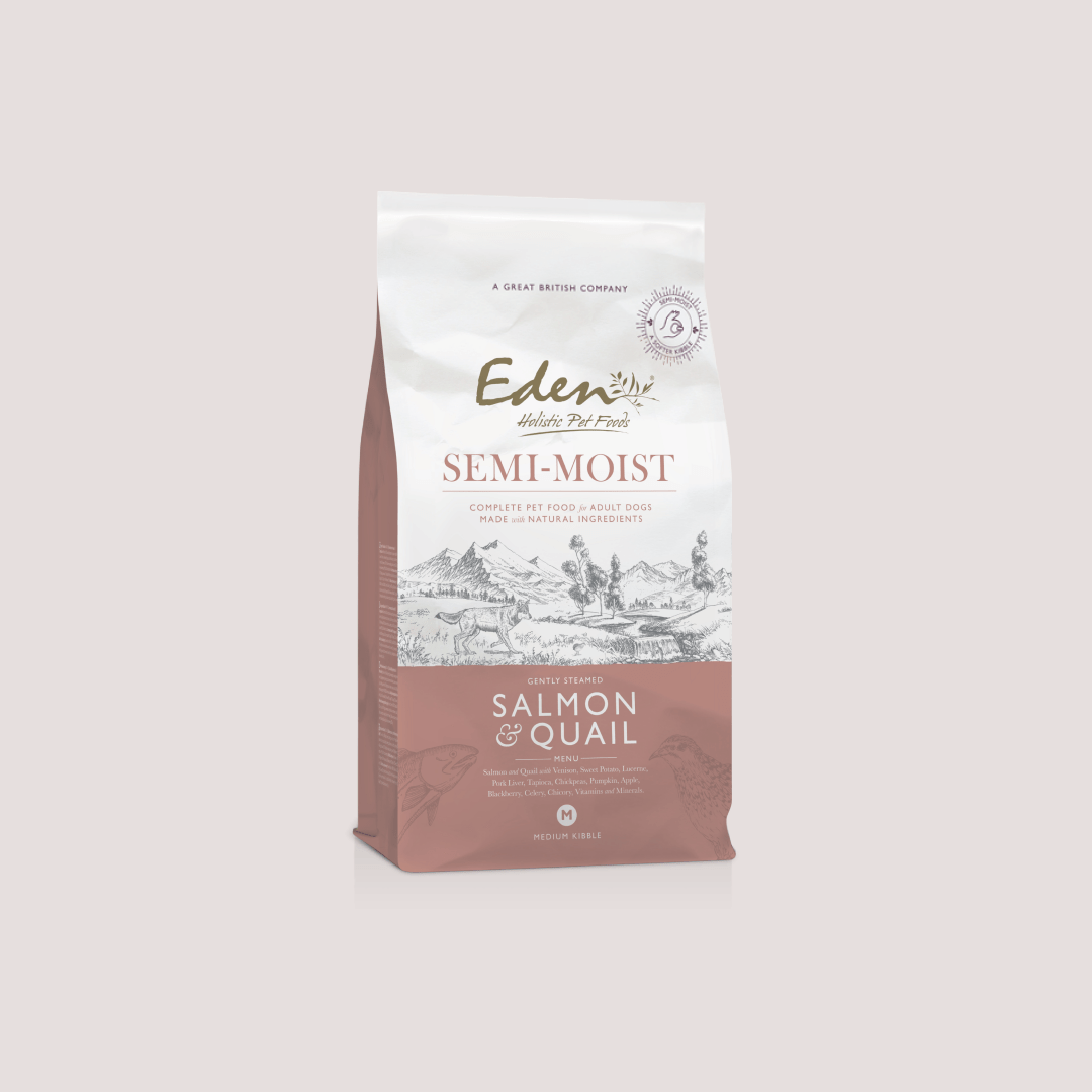 Eden Semi-Moist Salmon & Quail Dog Food