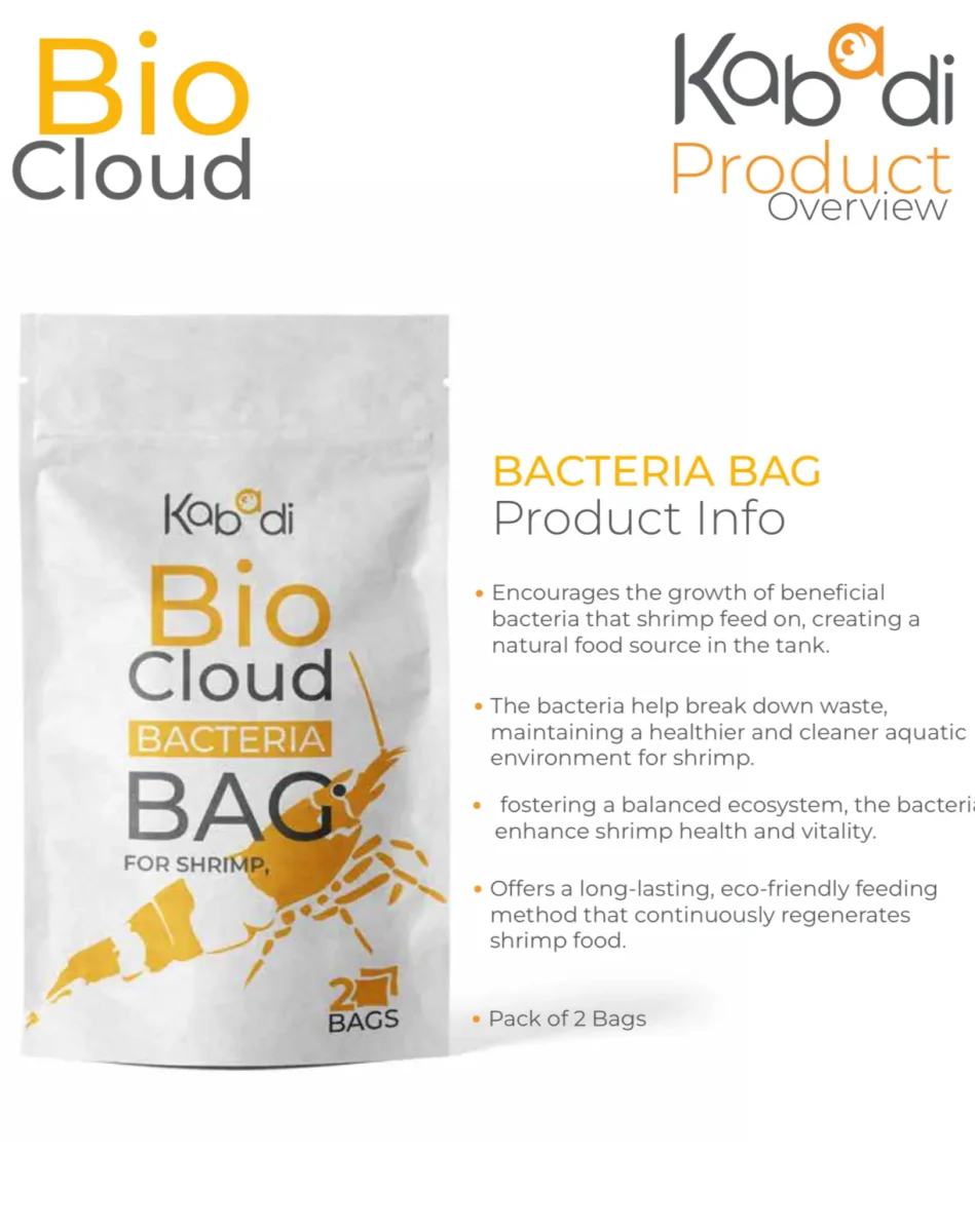 Kabadi Bio cloud bacteria for shrimp tanks - Bild 2