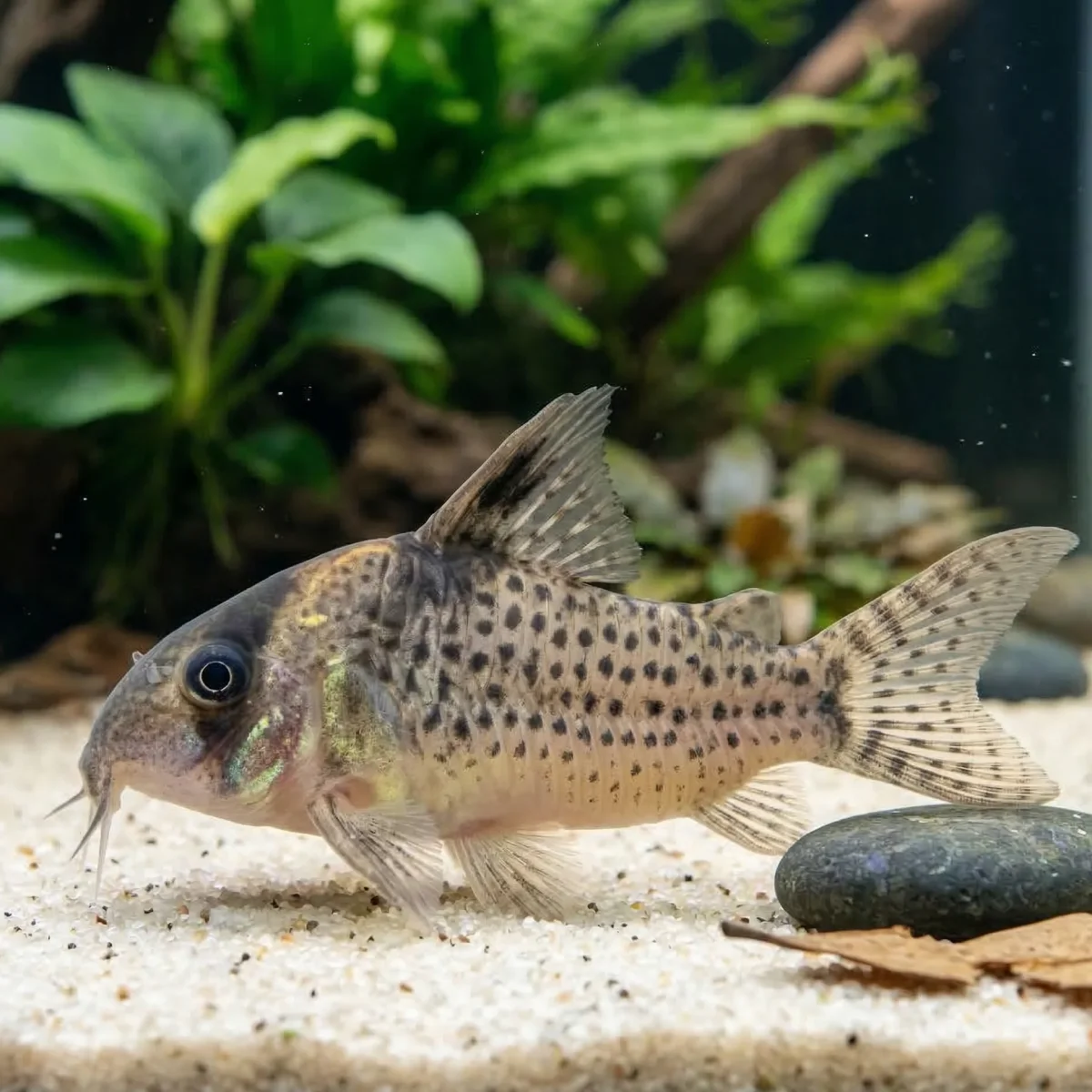 Spotted Highfin Cory CW027 | Hoplisoma sp. “CW027”