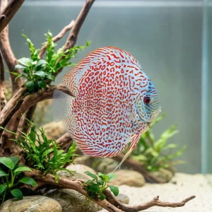 Ring Leopard Discus | Symphysodon aequifasciatus