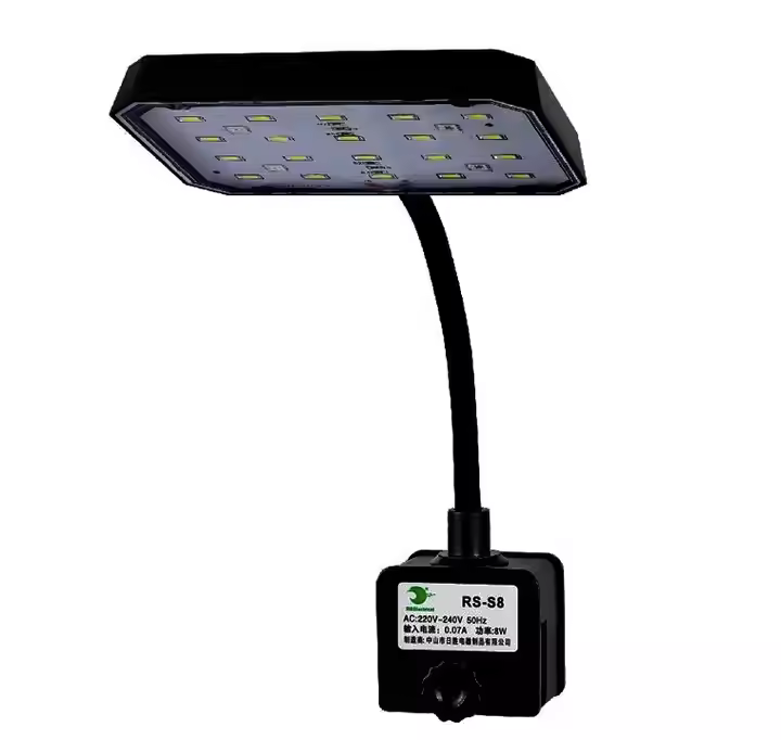 RS- S8 | 8 Watts Clip On Aquarium LED Light