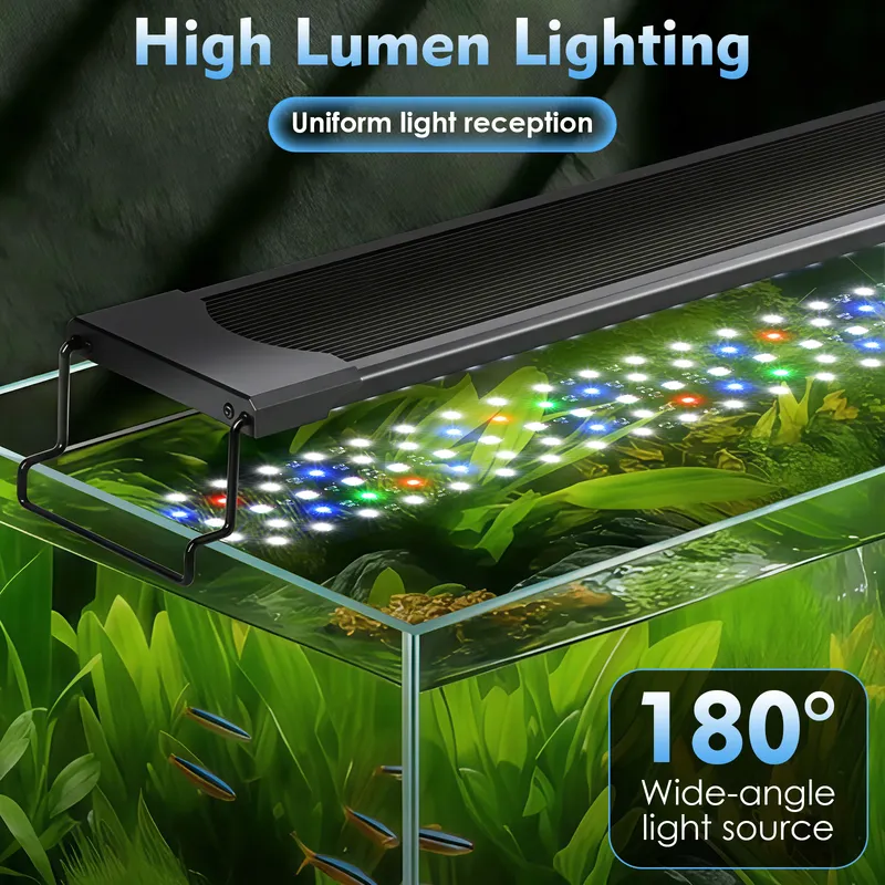 24W IP68 Waterproof High Lumen Aquarium Plant Light for 12-18 Inch Fish Tank - Bild 5