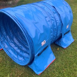 Callieway Hoopers Tunnel set med 2st tunnlar och sandsäckar 80cm höjd 100cm Längd