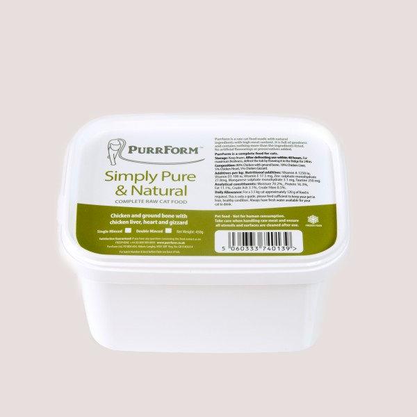 Purrform Kitten Chicken & Bone With Liver & Heart & Gizzard 450g - Bild 2