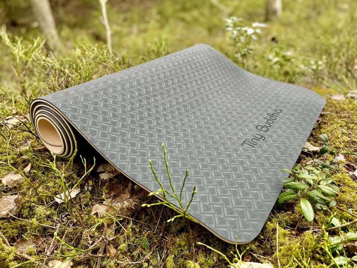 Yogamatta 6 mm – Nordic Forest - Bild 7