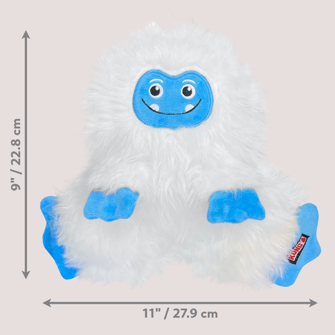KONG Frizzles Christmas Yeti Dog Toy - Bild 3