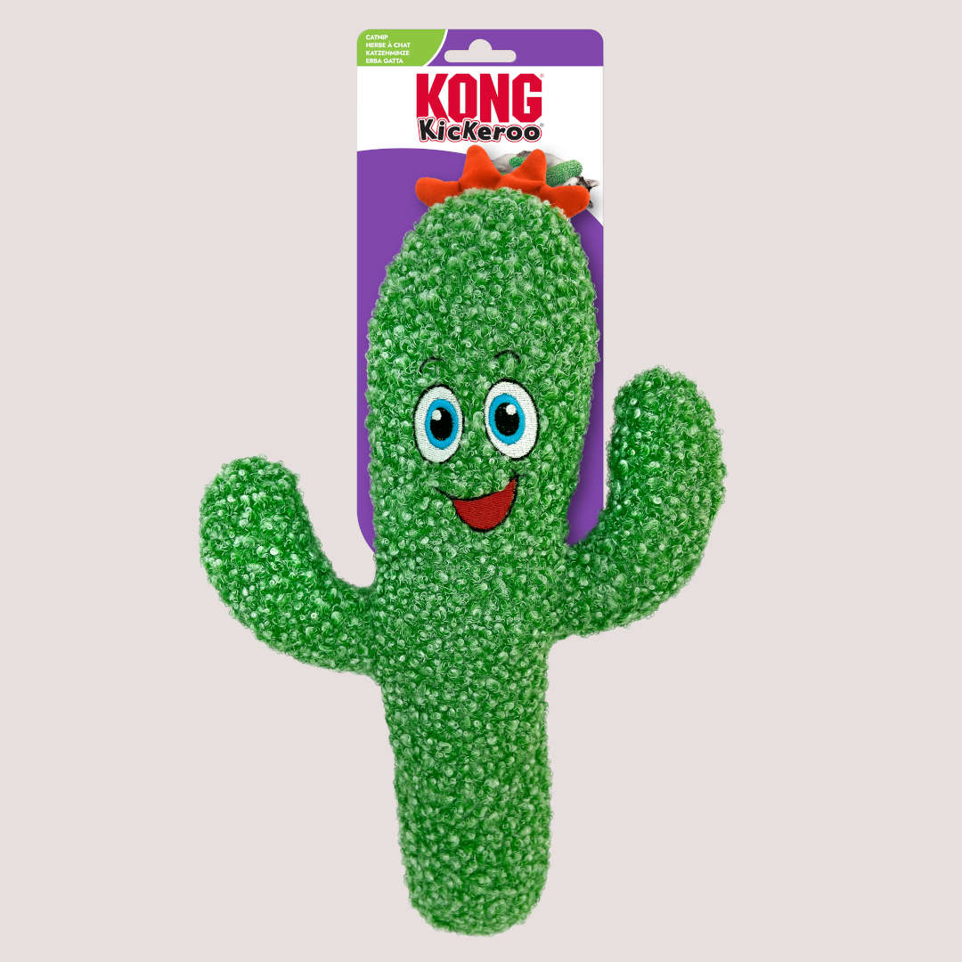 KONG Kickeroo Cactus Cat Toy