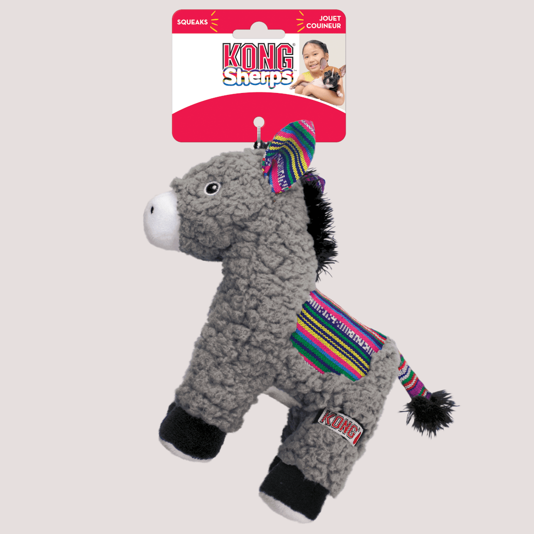 KONG Sherps Donkey Dog Toy - Bild 2