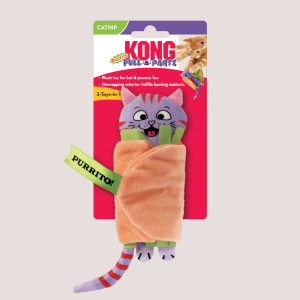 KONG Pull-A-Partz Purrito Cat Toy