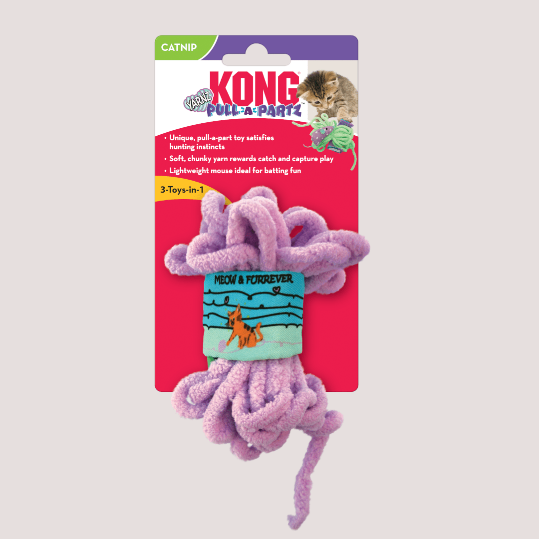 KONG Pull-A-Partz Yarnz Cat Toy - Bild 2