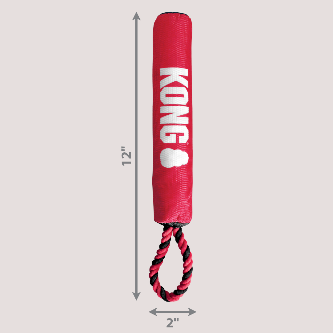 KONG Signature Stick With Rope Dog Toy - Bild 3
