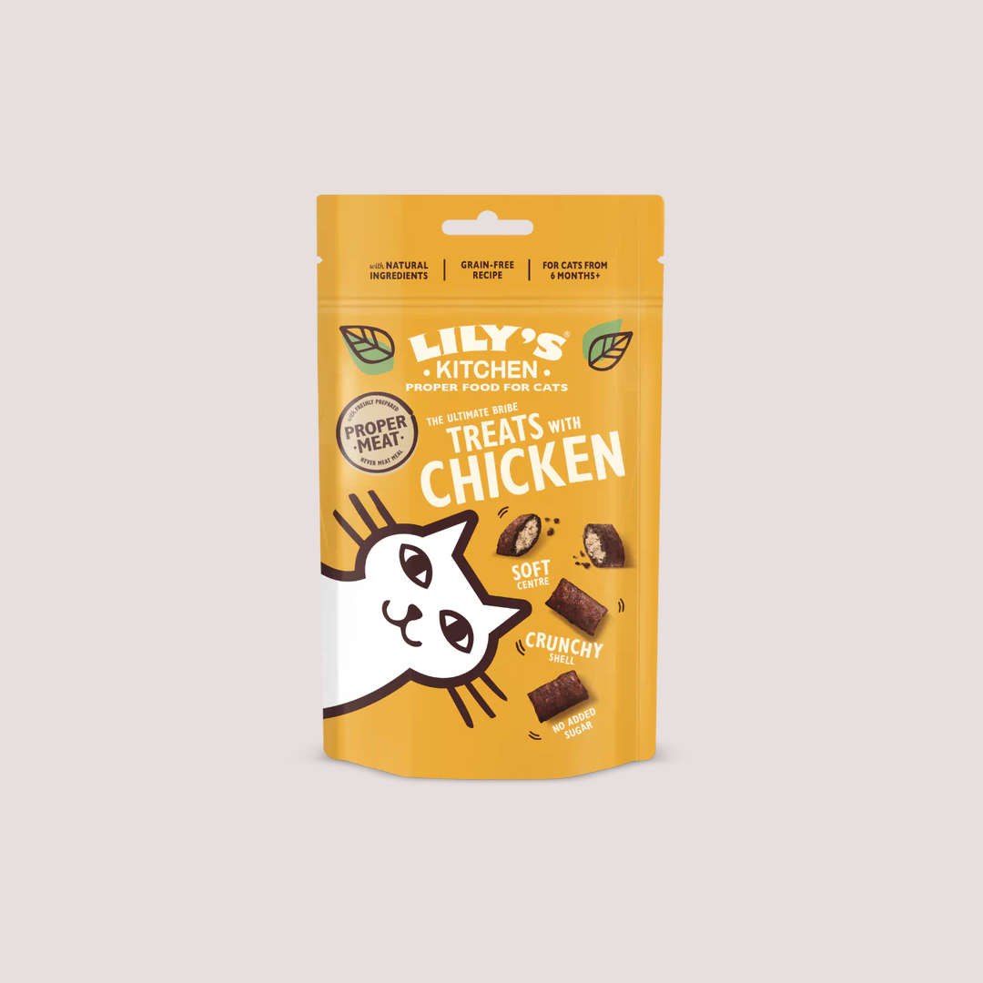 Lily’s Kitchen Chicken Cat Pillow Treat 60g