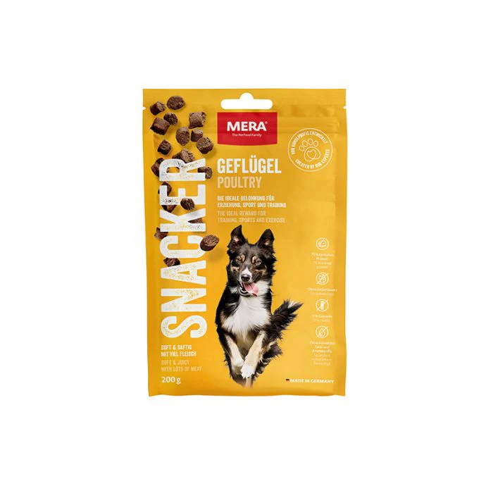 mera Snacker Kyckling 200g - mjukare träningsgodis