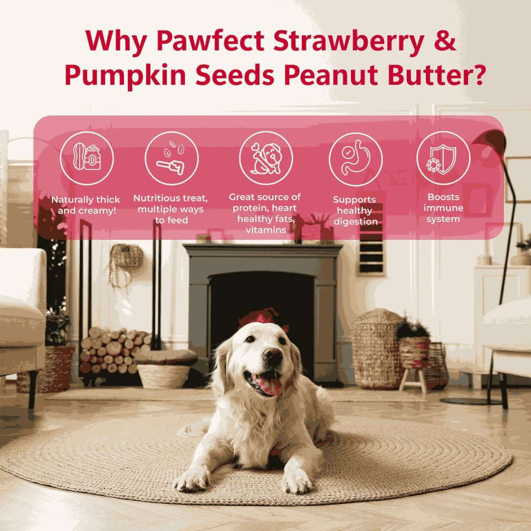Pawfect Peanut Butter With Strawberry & Pumpkin For Dogs 275g - Bild 6