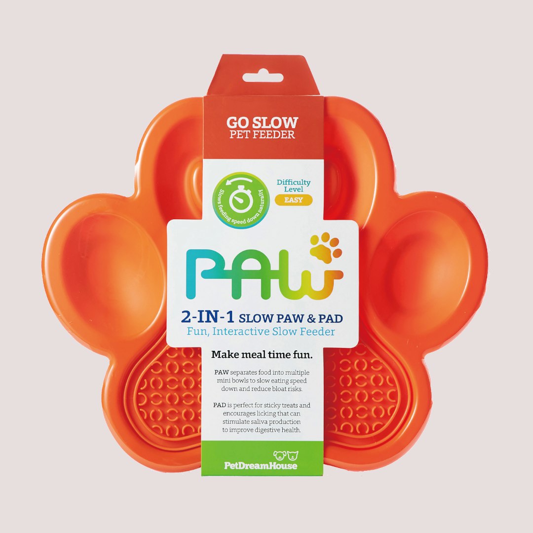 PetDreamHouse Paw Slow Feeder With Pad - Bild 3