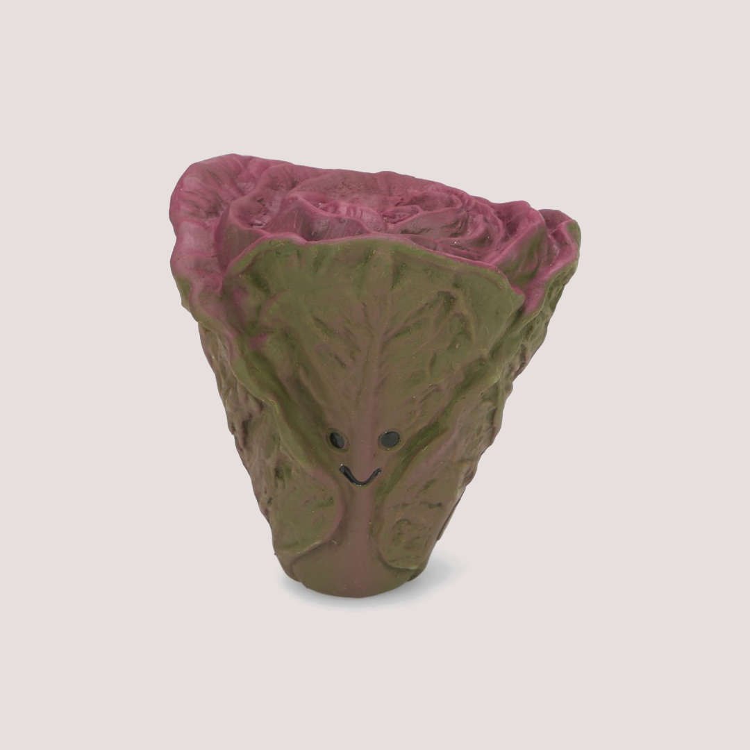 PetFace Red Lettuce Latex Dog Toy - Bild 2