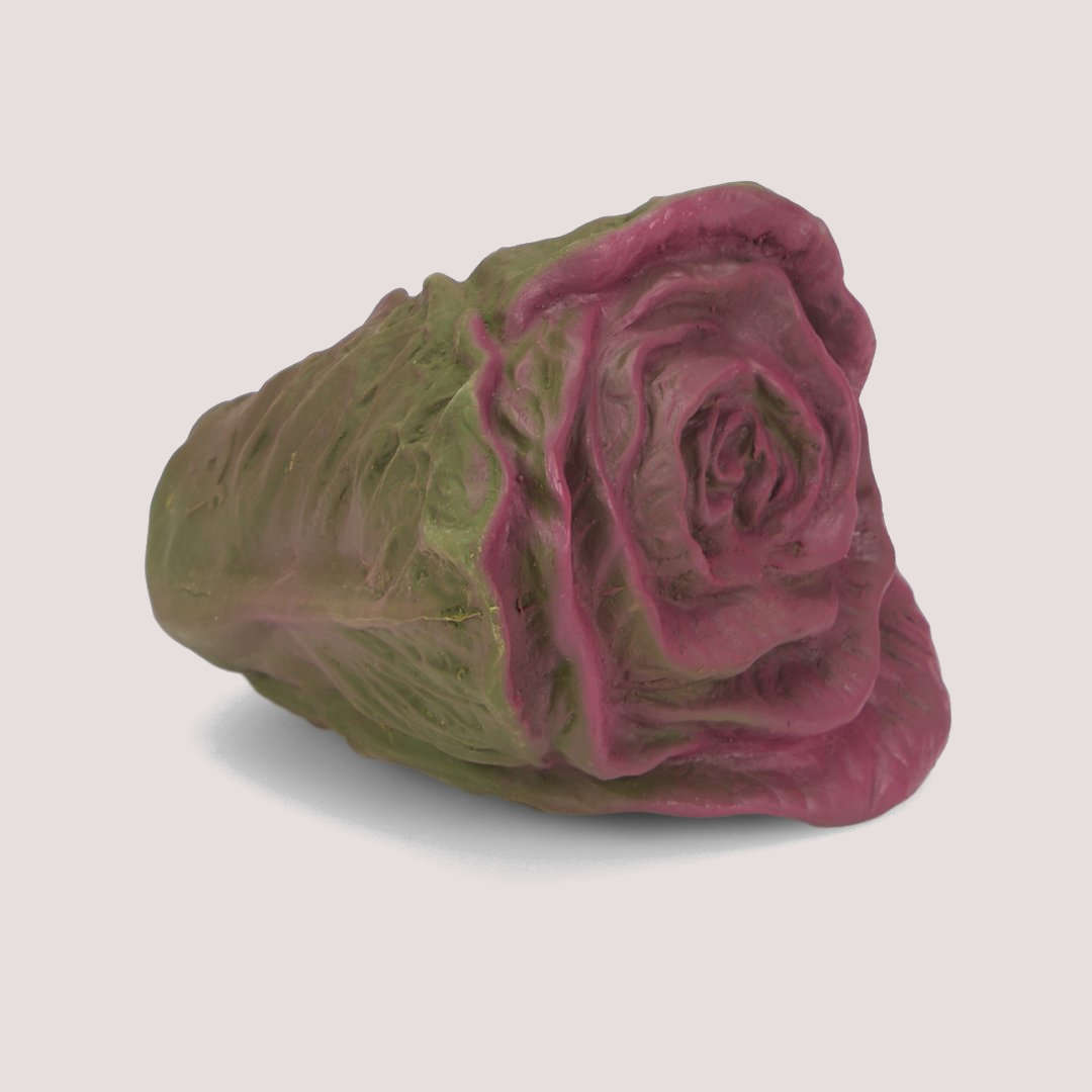 PetFace Red Lettuce Latex Dog Toy - Bild 3