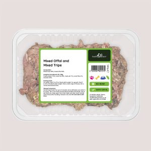 Raw Minced Offal & Tripe No Bone & With Offal 500g