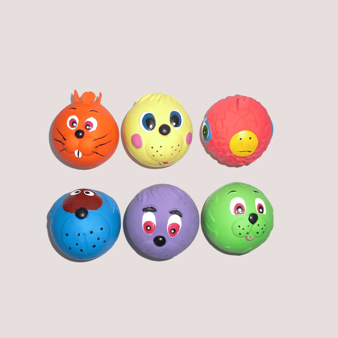 DogLife Latex Face Balls Assorted - Bild 2