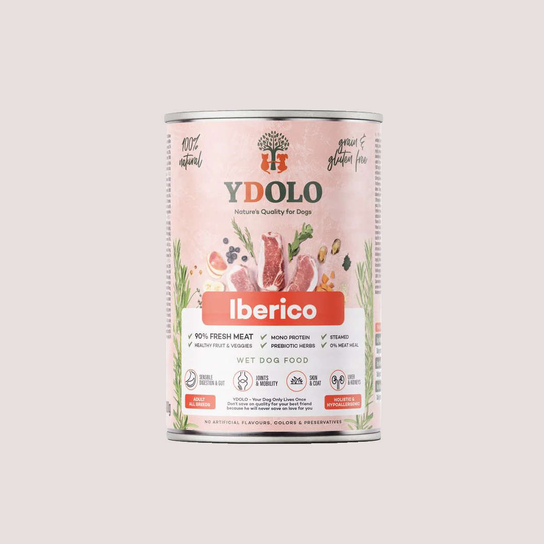YDOLO Iberico Pork Wet Dog Food 400g