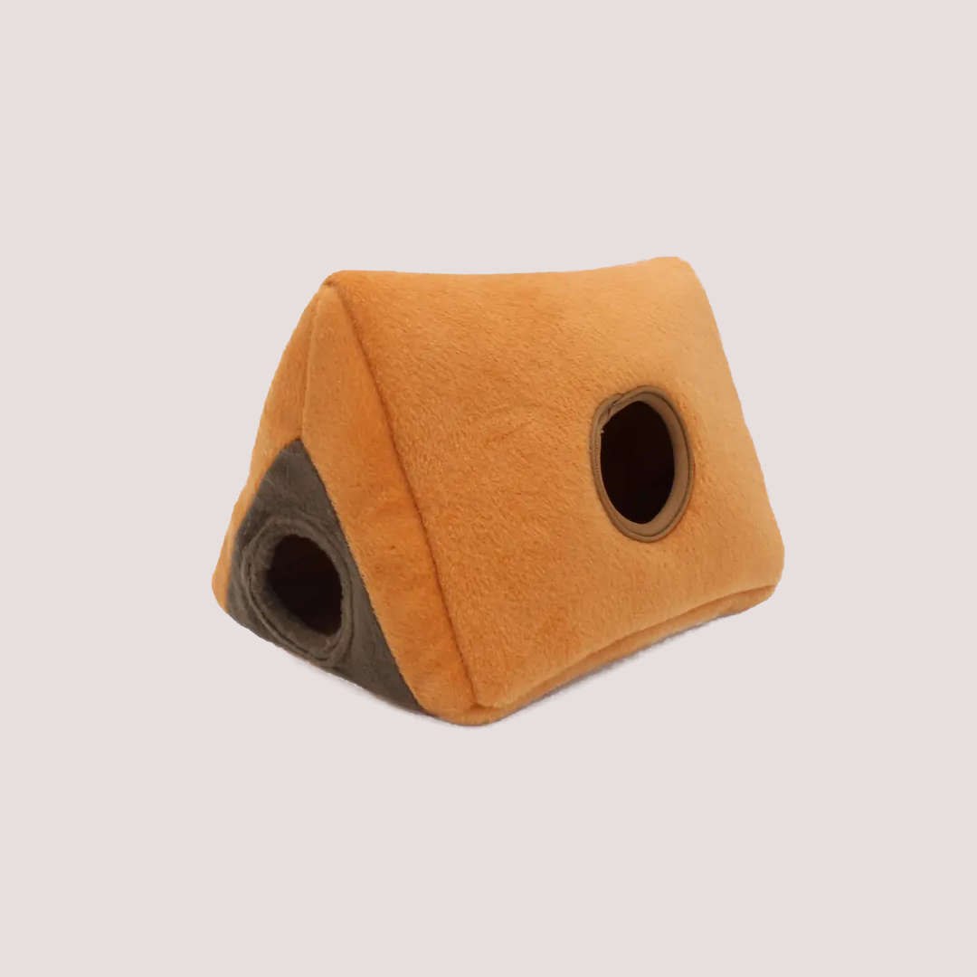 ZippyPaws Borrow Camping Tent Dog Toy