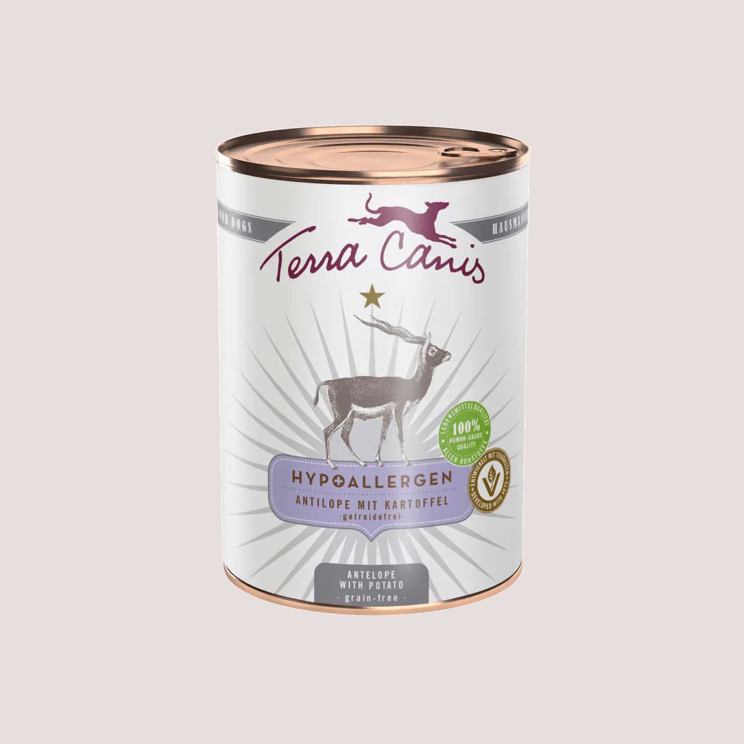 Terra Canis Hypoallergenic Dog Food – Antelope – 400g