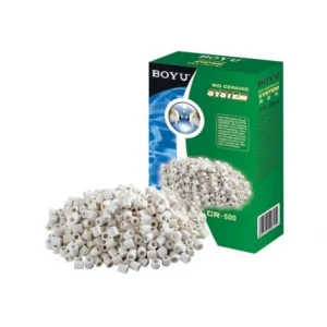 BOYU CR-300 Ceramic Rings Aquarium Filter Rings 300g