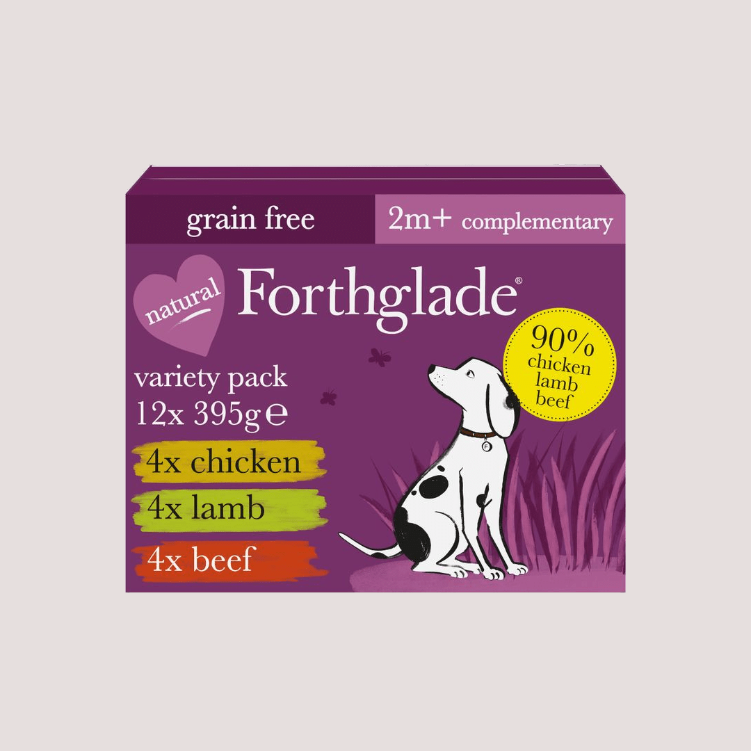 Forthglade Just Chicken, Lamb & Beef Variety Pack 395g x12 - Bild 2