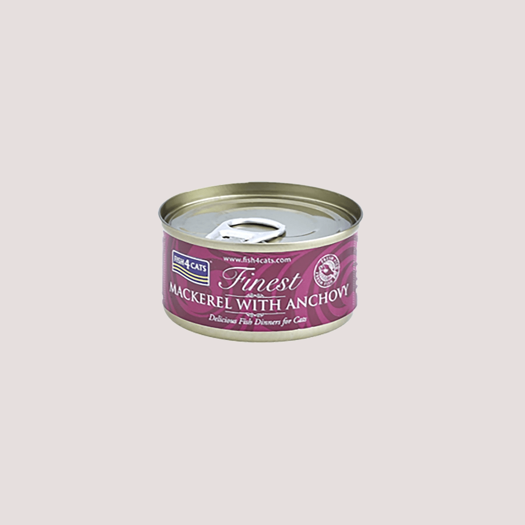 Fish4Cats Mackerel With Anchovy 70g