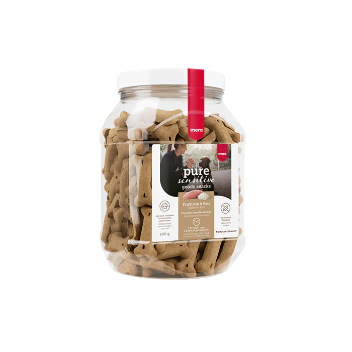 Goody snacks - kalkon & ris hundkex 600g